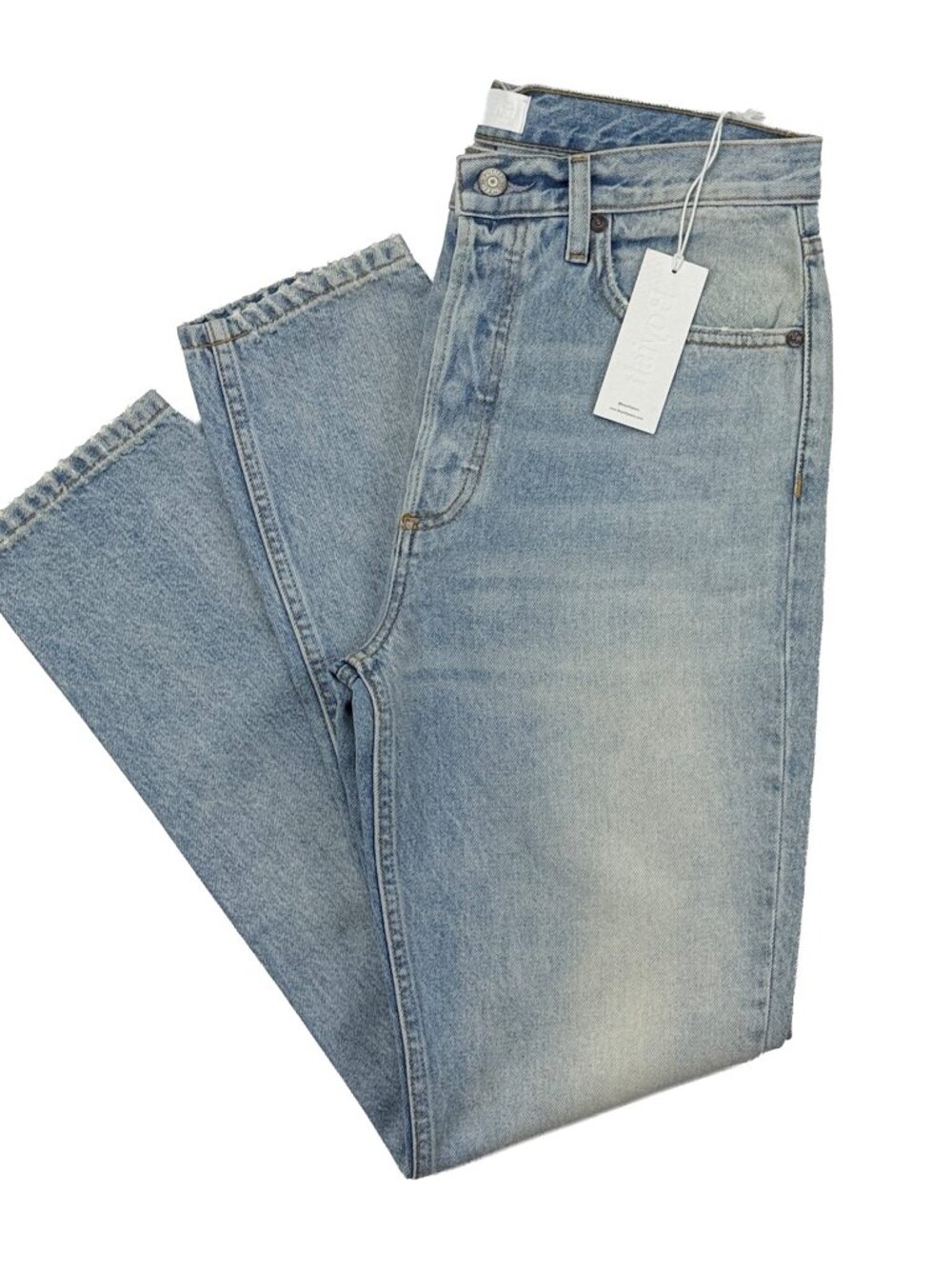 Boyish The Billy High Rise Skinny Jean 27 Barefoot in the Park Vintage Wash - Picture 7 of 14